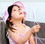 Paddle Girls Swimwear - childrens swimwear - girls floppy hat and two piece tie
